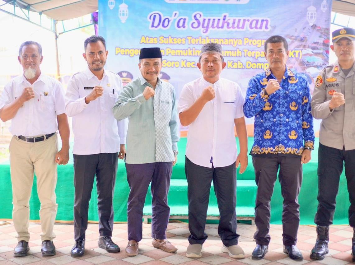 Doa Syukuran PPKT, Wabup Dompu: Bukti Hadirnya Pemerintah untuk Kesejahteraan Masyarakat