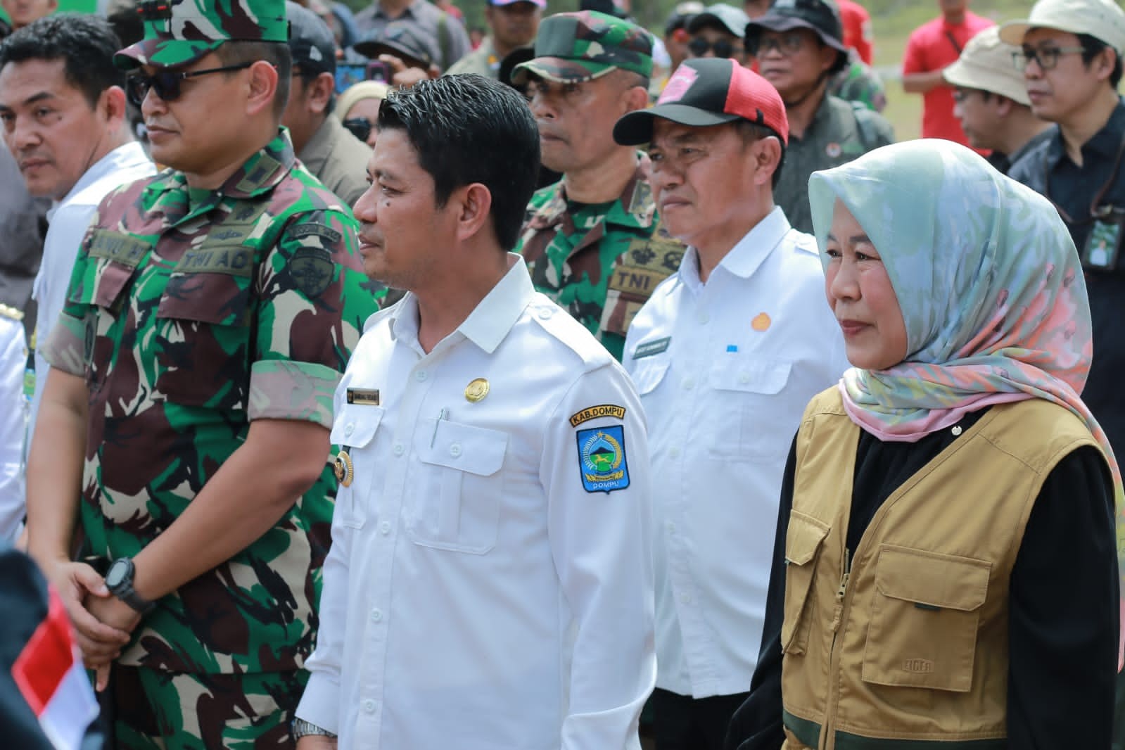 Ketua TP. PKK Dampingi Kunker Bupati Dompu Dalam Acara Bertajuk Dompu Melayani