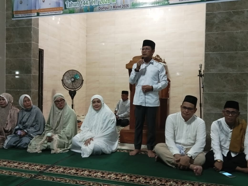 Bupati Dompu Dampingi Safari Ramadhan Wagub NTB Bersama Rombongan