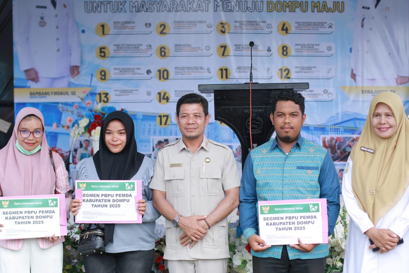 Bupati Dompu Hadiri Acara Dompu Melayani Di Kecamatan Woja