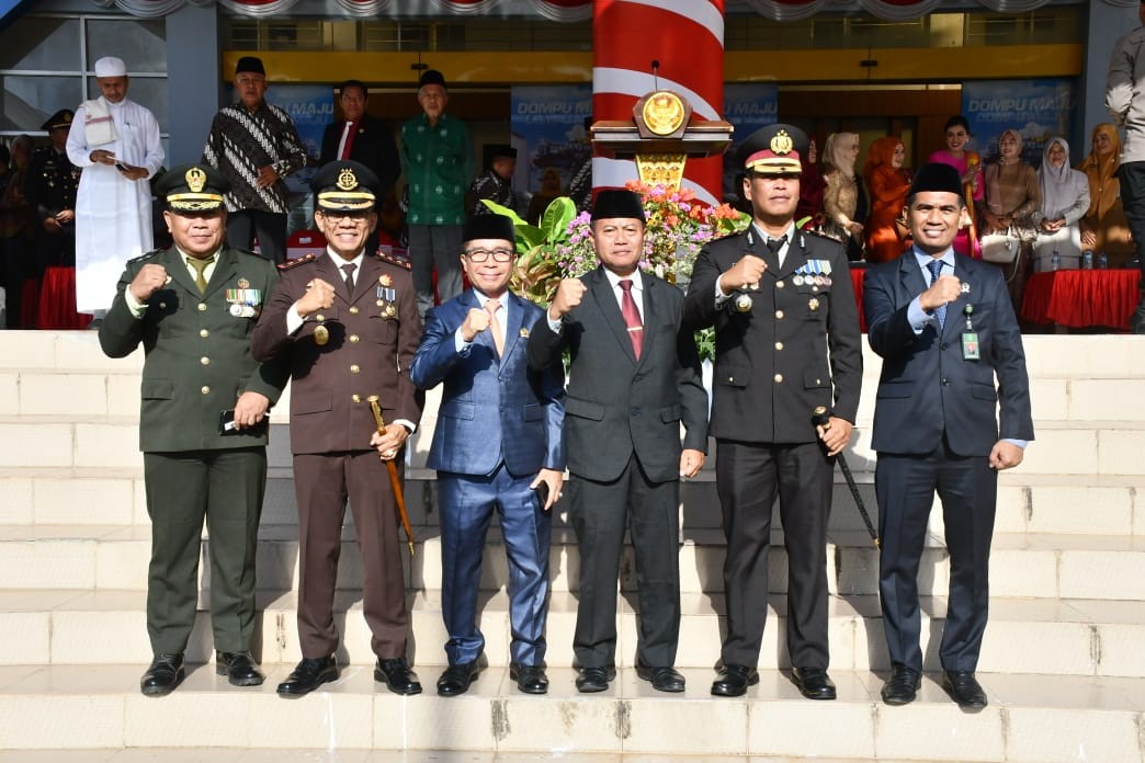 Sekda Dompu Hadiri HUT Bhayangkara  Ke-79 Tahun 2025