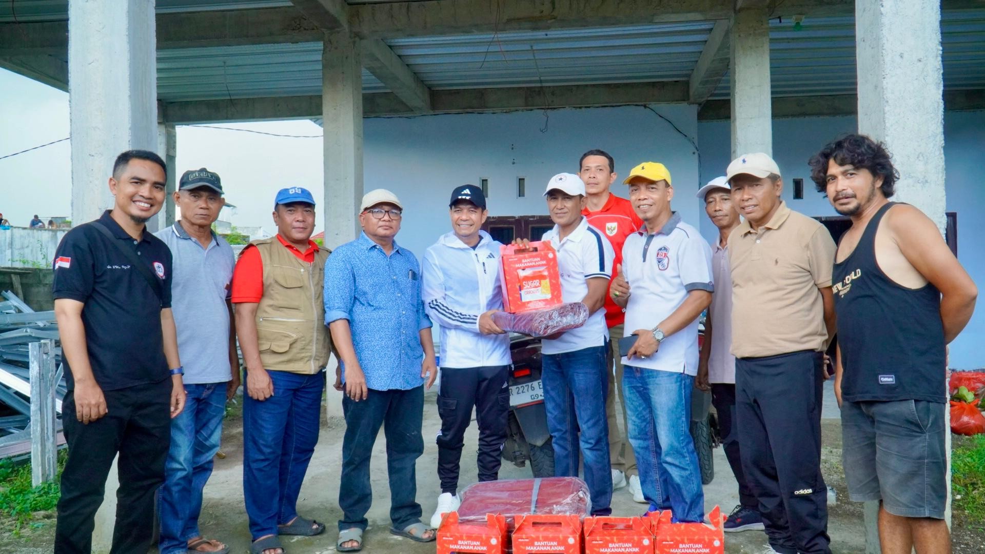 Usai Acara Dompu Melayani, Bupati Tinjau Warga Terdampak Bencana Angin Puting Beliung