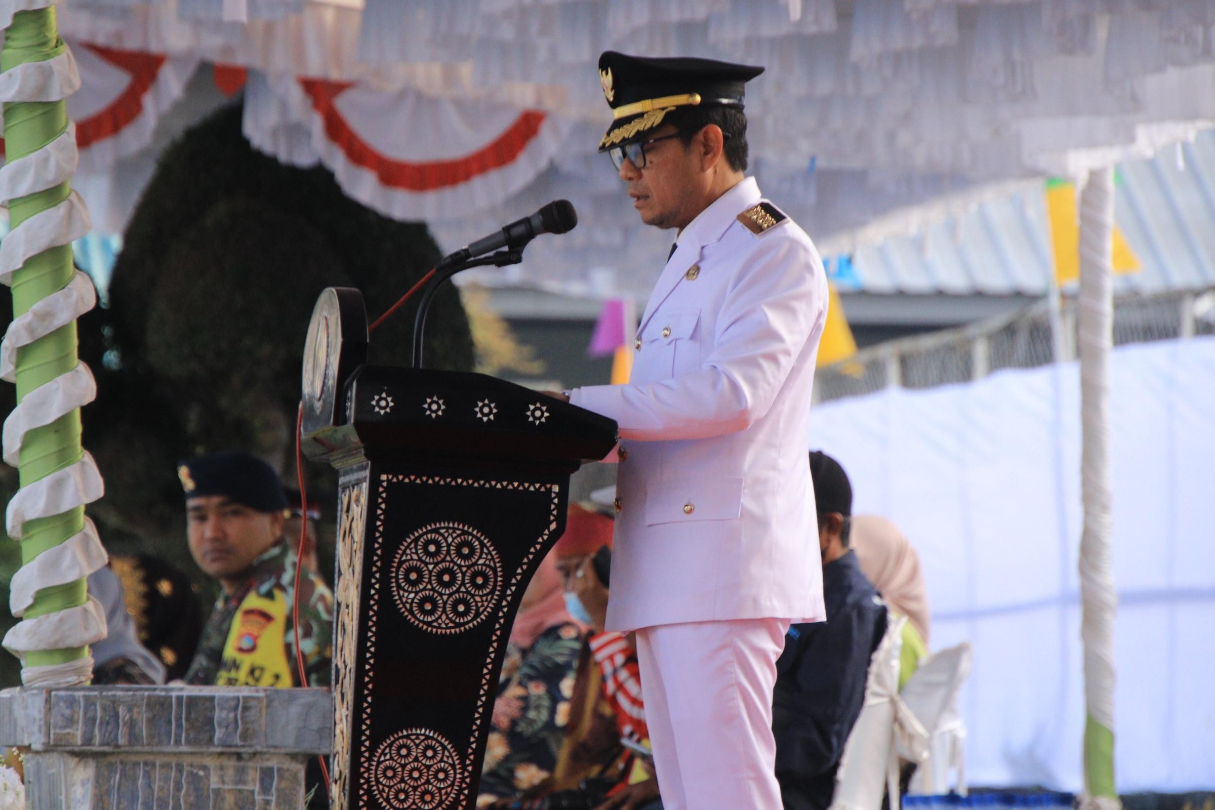 Bupati Hadiri Upacara Pemberian Remisi Warga Binaan Lapas Kelas II-B Dompu Tahun 2025