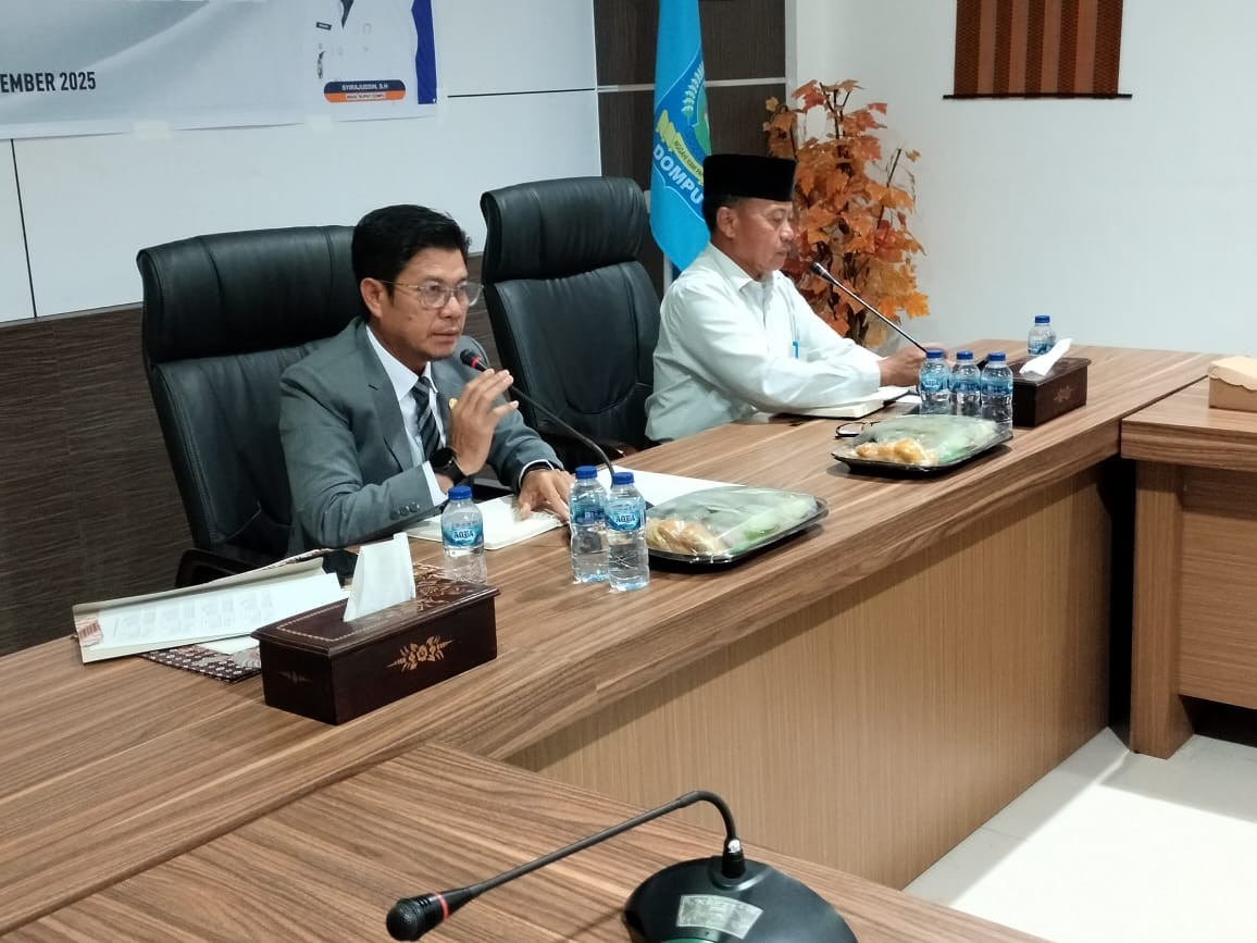 Optimalisasi PAD, Bupati Dompu Rakor Bersama Pimpinan OPD