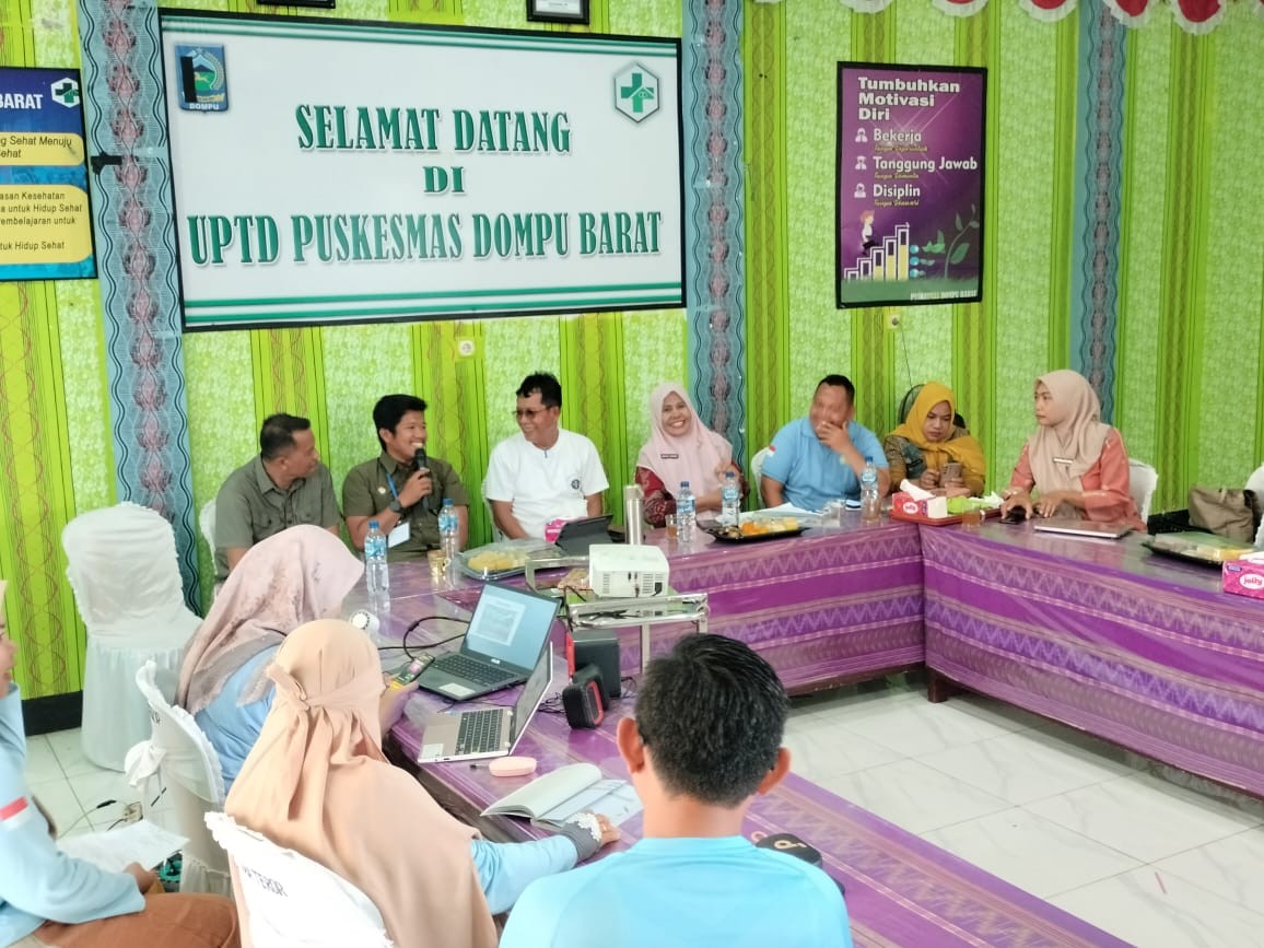 Kunker Penasehat Presiden , Pj. Sekda Dompu Jelaskan Jamu Tradisional Made In Puskesmas Dompu Barat