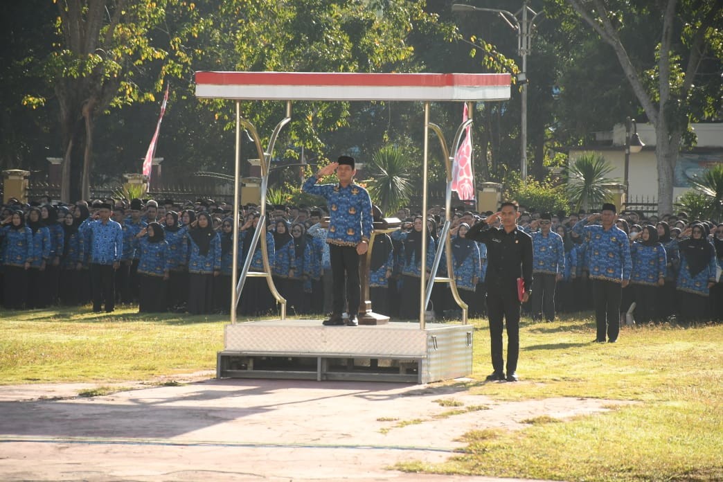 Sukseskan Festival Lakey, di Momentum Apel Koordinasi Bupati Dompu Sampaikan Amanat Ini