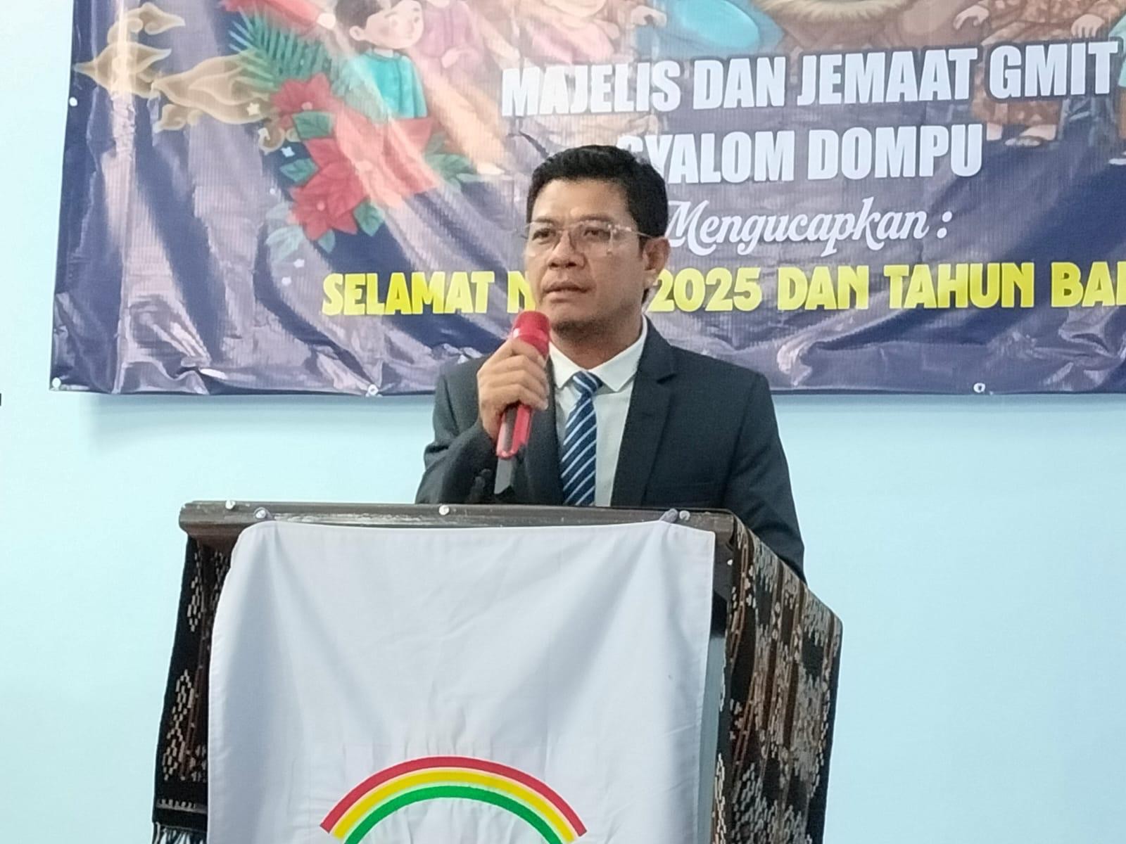 Perayaan Natal GMIT Syalom, Bupati Dompu Ajak Jemaat Rawat Persatuan dan Kesatuan