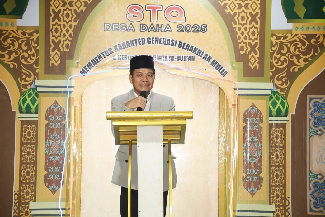 Buka STQ Desa Daha, Bupati Dompu Ingatkan Warga Jaga dan Pelihara Lingkungan Alam