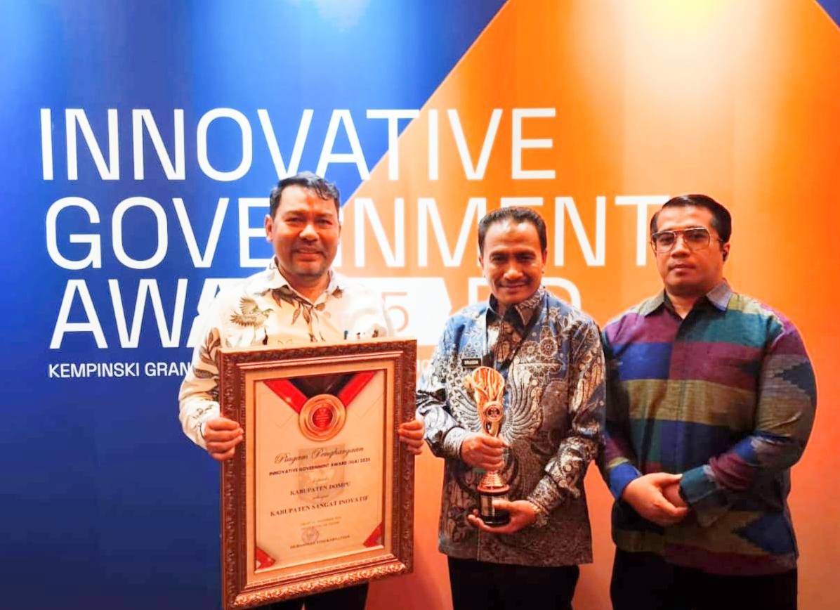 Raih Predikat Kabupaten Sangat Inovatif, Wabup Dompu Dorong OPD terus Berkreasi dan Berinovasi