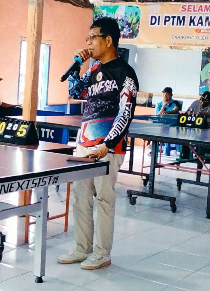 Bupati Dompu Diwakili Asisten I, Apresiasi IGI Gelar Turnamen  Tenis Meja Antar Guru