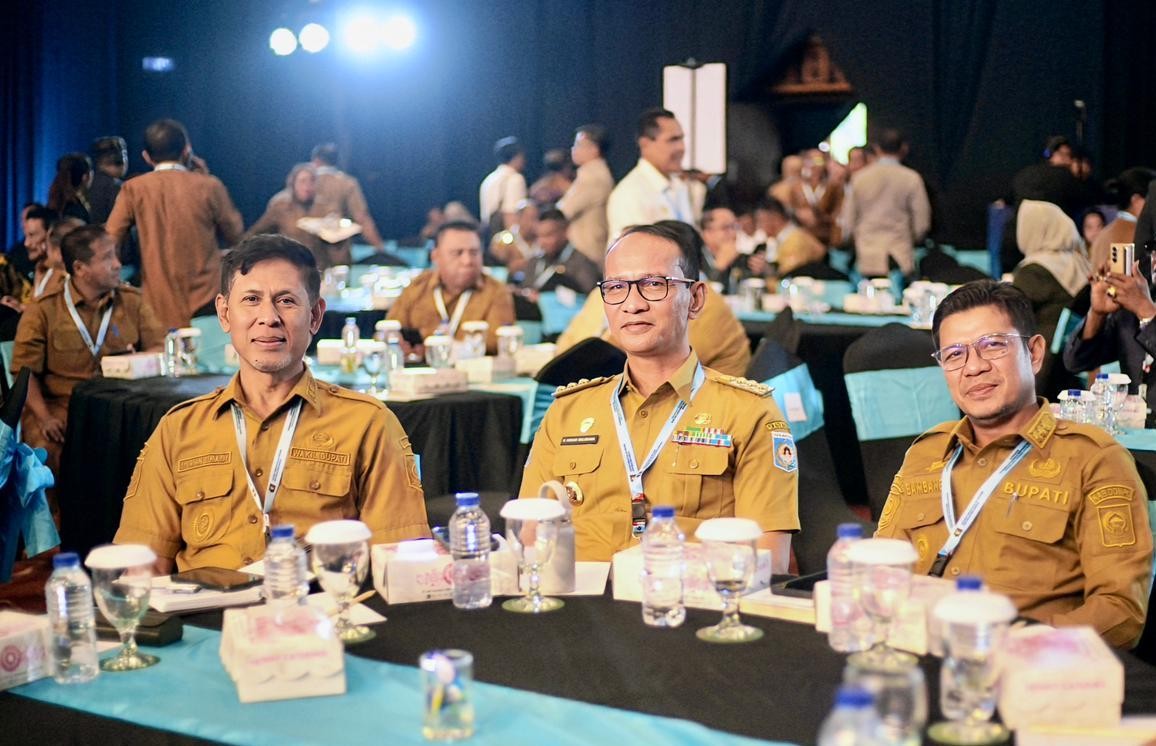 Bupati Dompu Menghadiri Acara Rakor Forkopimda Se Maluku  dan Nusa Tenggara