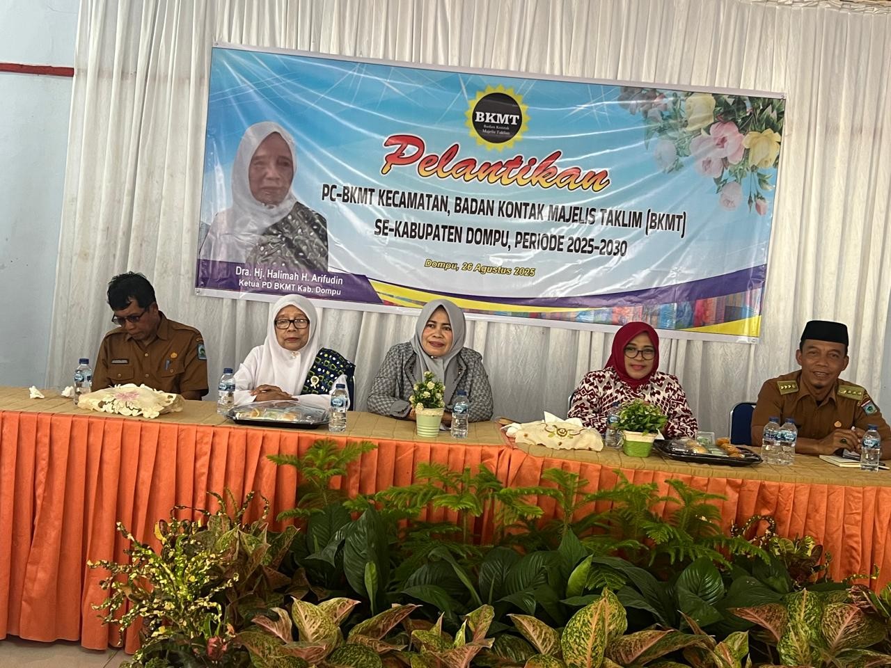 Ketua GOW Dompu Ucapkan Selamat Kepada Pengurus BKMT Periode 2025-2030