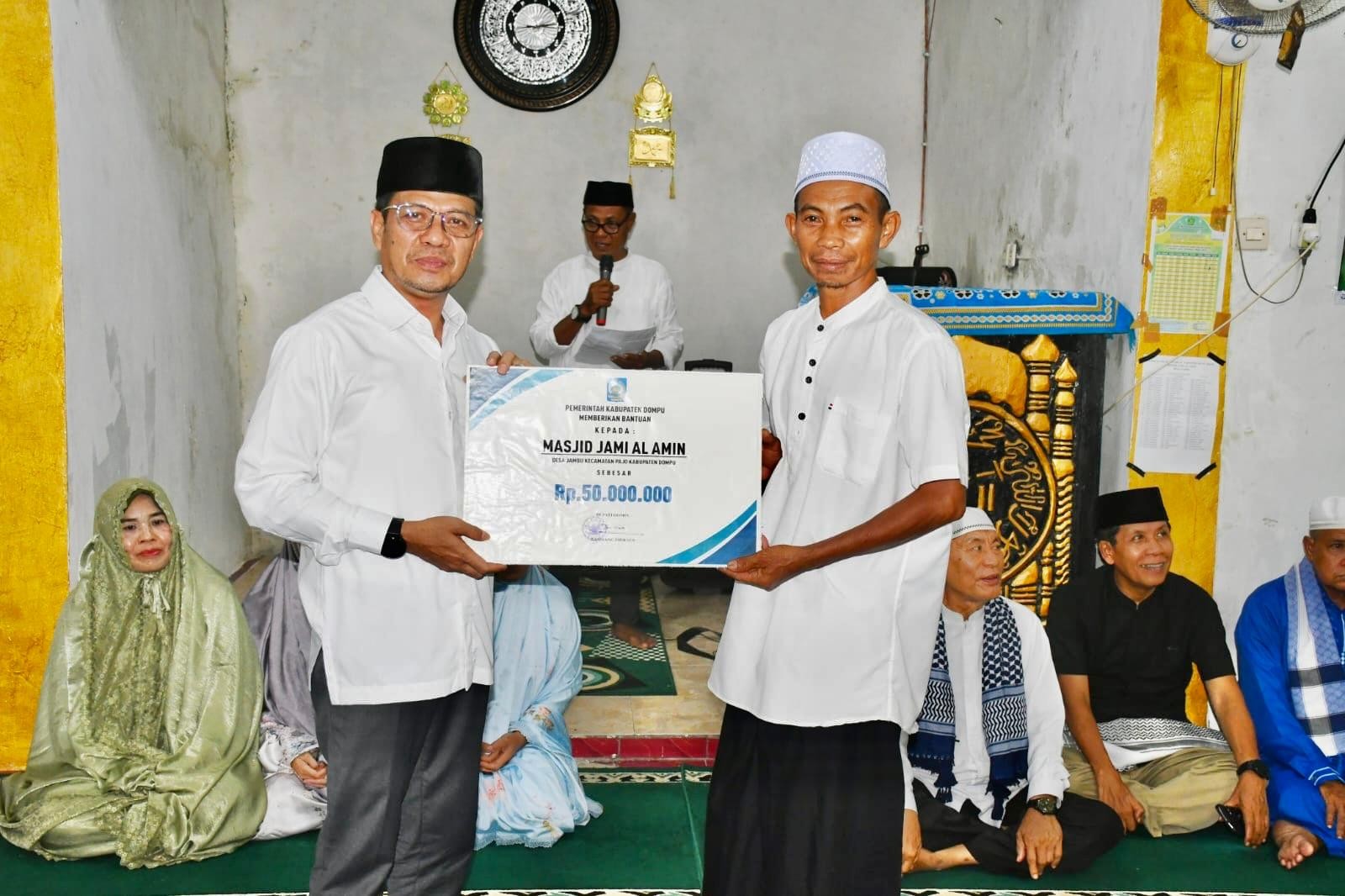Safari Ramadhan Kecamatan Pajo, Bupati Dompu : Momentum Pemda Menginfokan Tahapan pembangunan
