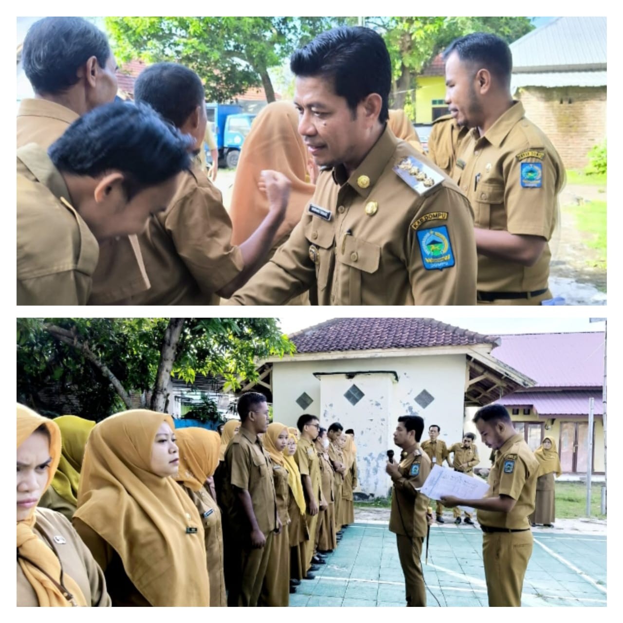 Sidak Dinas Sosial, Bupati Bambang Firdaus Ingatkan Aparatur Berikan Pelayanan Prima