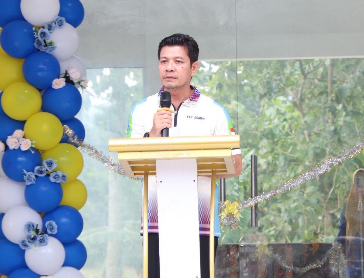 Resmikan Kantor Camat Manggelewa,Bupati Dompu:Minimnya Anggaran Gedung Representatif Mampu Dibangun