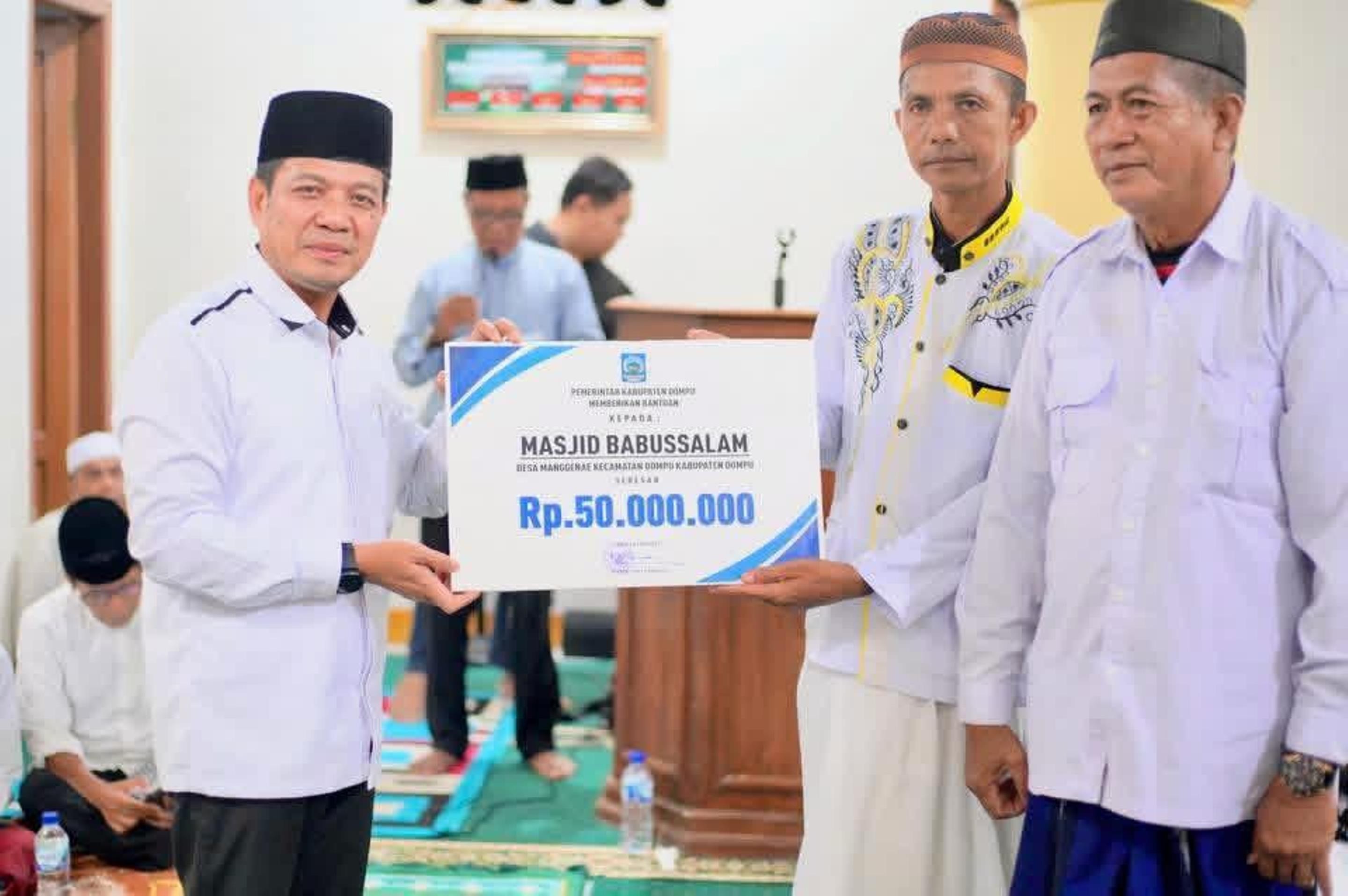 Hari Ke-3 Safari Ramadhan, Bupati Dompu Sapa Warga Kecamatan Dompu, Berharap Dukungan dan Doa