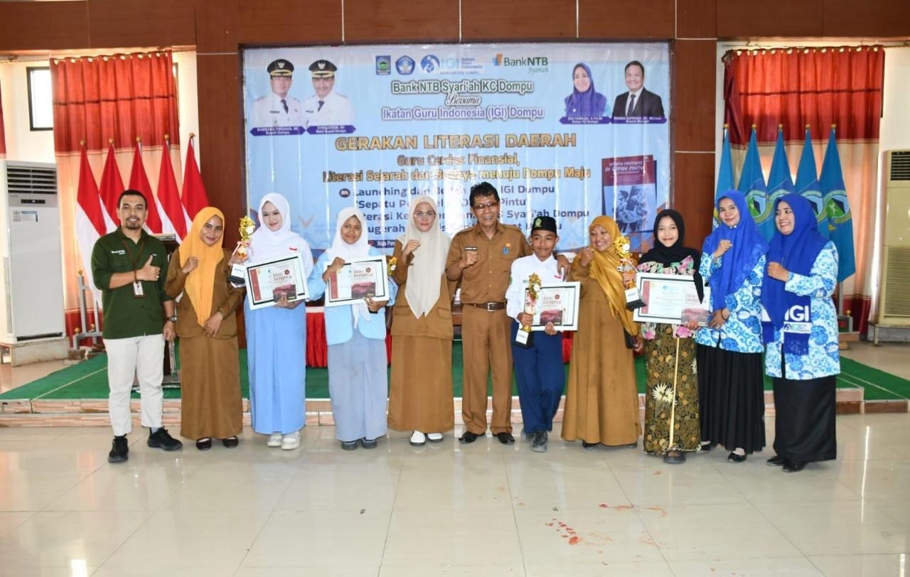 Sekda Dompu Tekankan Pentingnya Literasi Sebagai Benteng Masa Depan Generasi