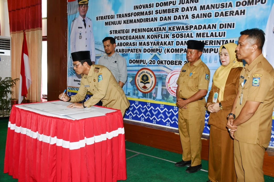Launching Inovasi Dompu Juang dan Kompak Dompu, Bupati Titipkan Pesan Ini
