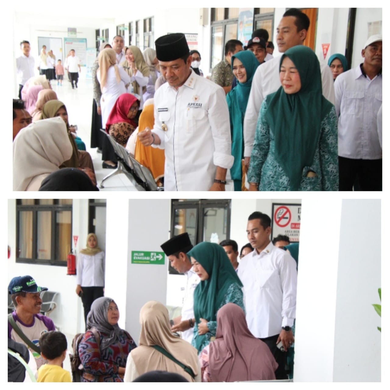 Dampingi Bupati Resmikan Kamar Operasi RSUD Manggelewa, Mami Onti Sapa Ramah Para Pasien