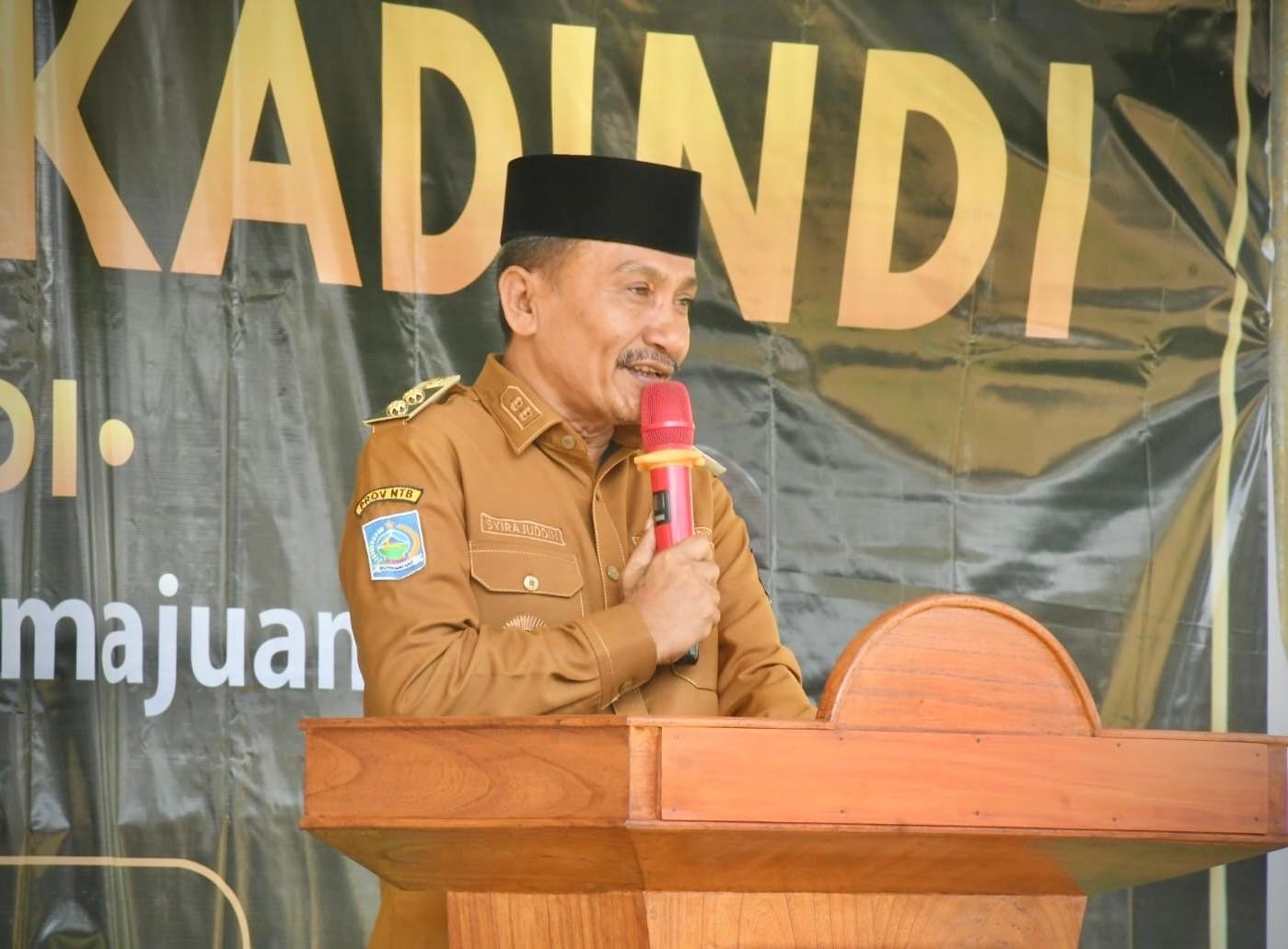 Hadiri Hari Jadi Ke-56 Desa Kadindi, Wabup Dompu Ajak Masyarakat Perkuat Sinergi Menuju Dompu Maju