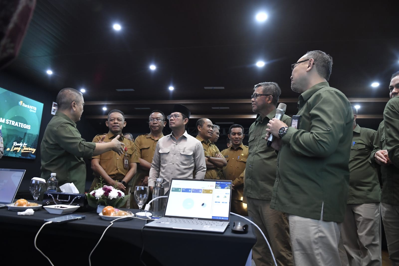 Bupati Hadiri Launching Program Digital Bank NTB Syariah, Dompu Salah Satu Pilot Project