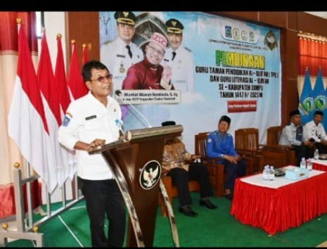 Pj. Sekda Membuka Kegiatan Pembinaan GTP dan GL  Al-Quran
