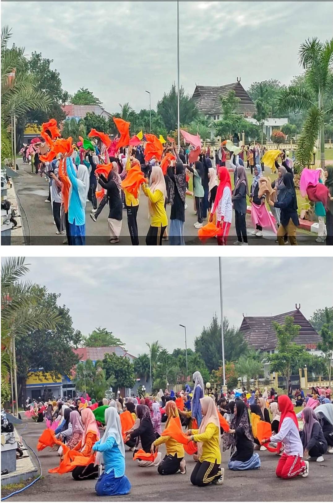 Jelang Festival Lakey, Pemda Dompu Mantapkan Tarian Ou Balumba
