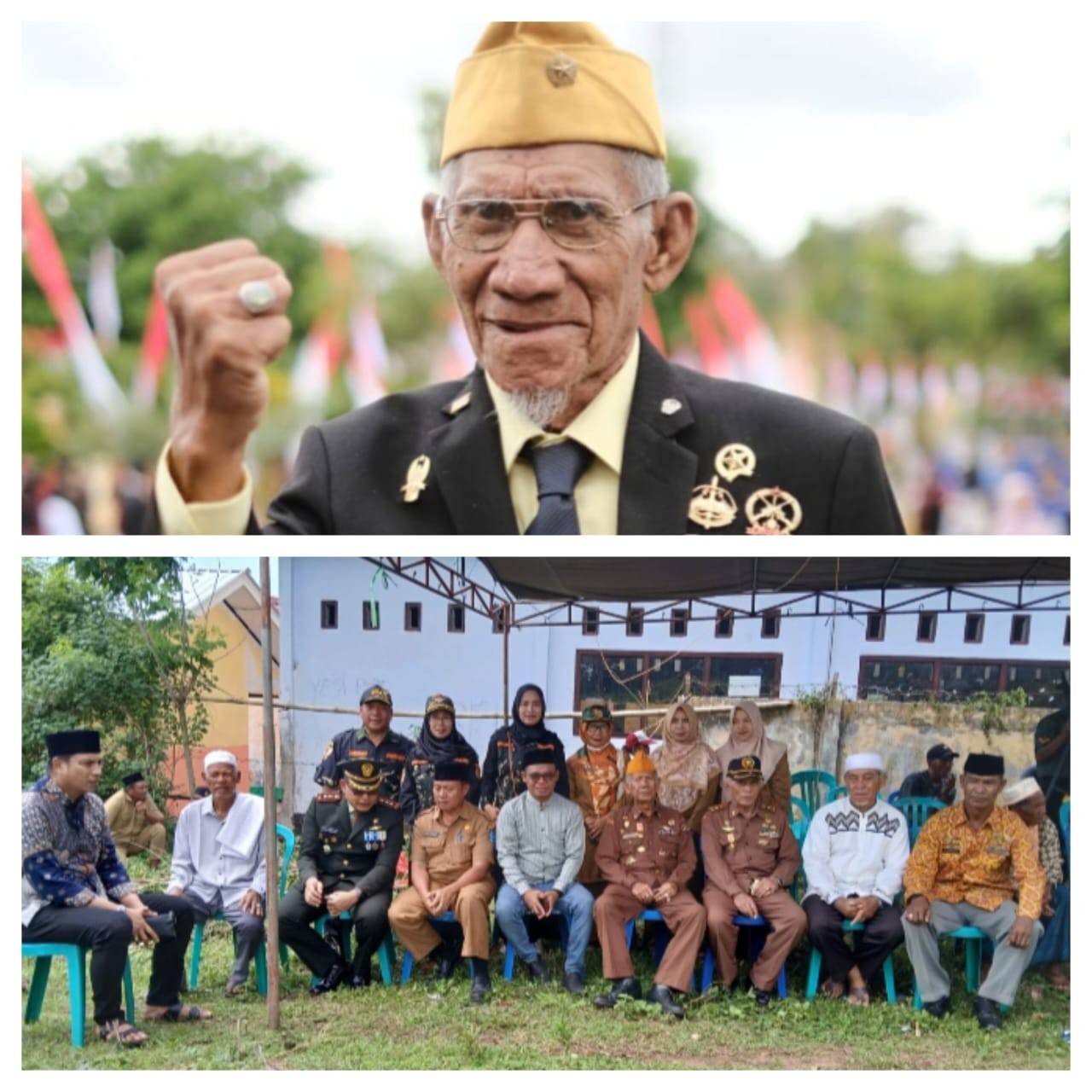 Pahlawan Veteran H. Mansyur Tutup Usia, Sekda Dompu Hadiri Pemakamannya