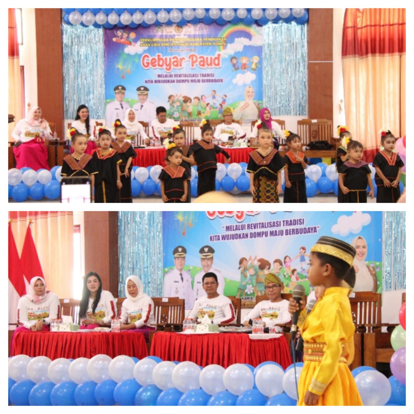 Bunda PAUD Dompu, Nyonya Onti Farianti Bambang Firdaus Apresiasi Gebyar PAUD-PP. PAUD