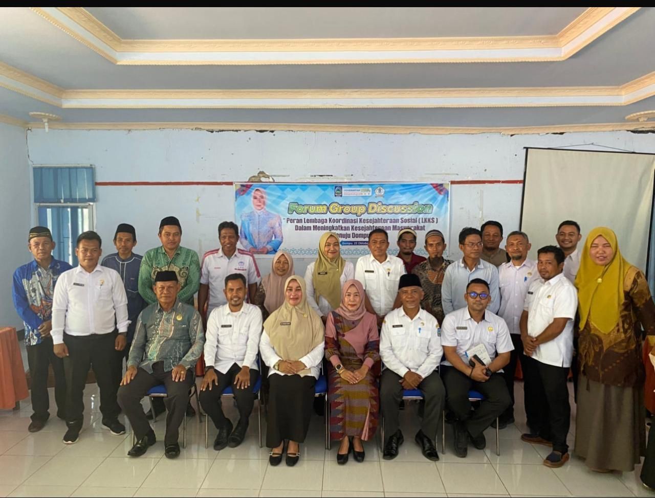 Ketua TP. PKK yang Juga Ketua LKKS, Resmi Buka FGD Peningkatan Kapasitas LKKS