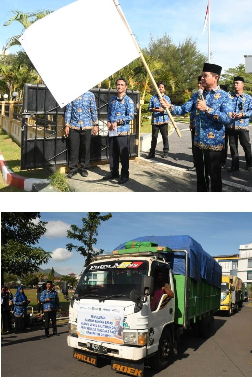 Launching Bapang Beras, Bupati Dompu: Bentuk Kehadiran dan Kepedulian Pemerintah