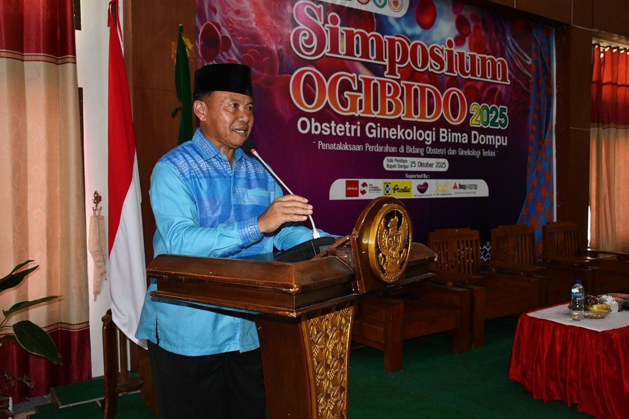 Sekda Dompu  Buka Simposium dan Workshop Ogibido