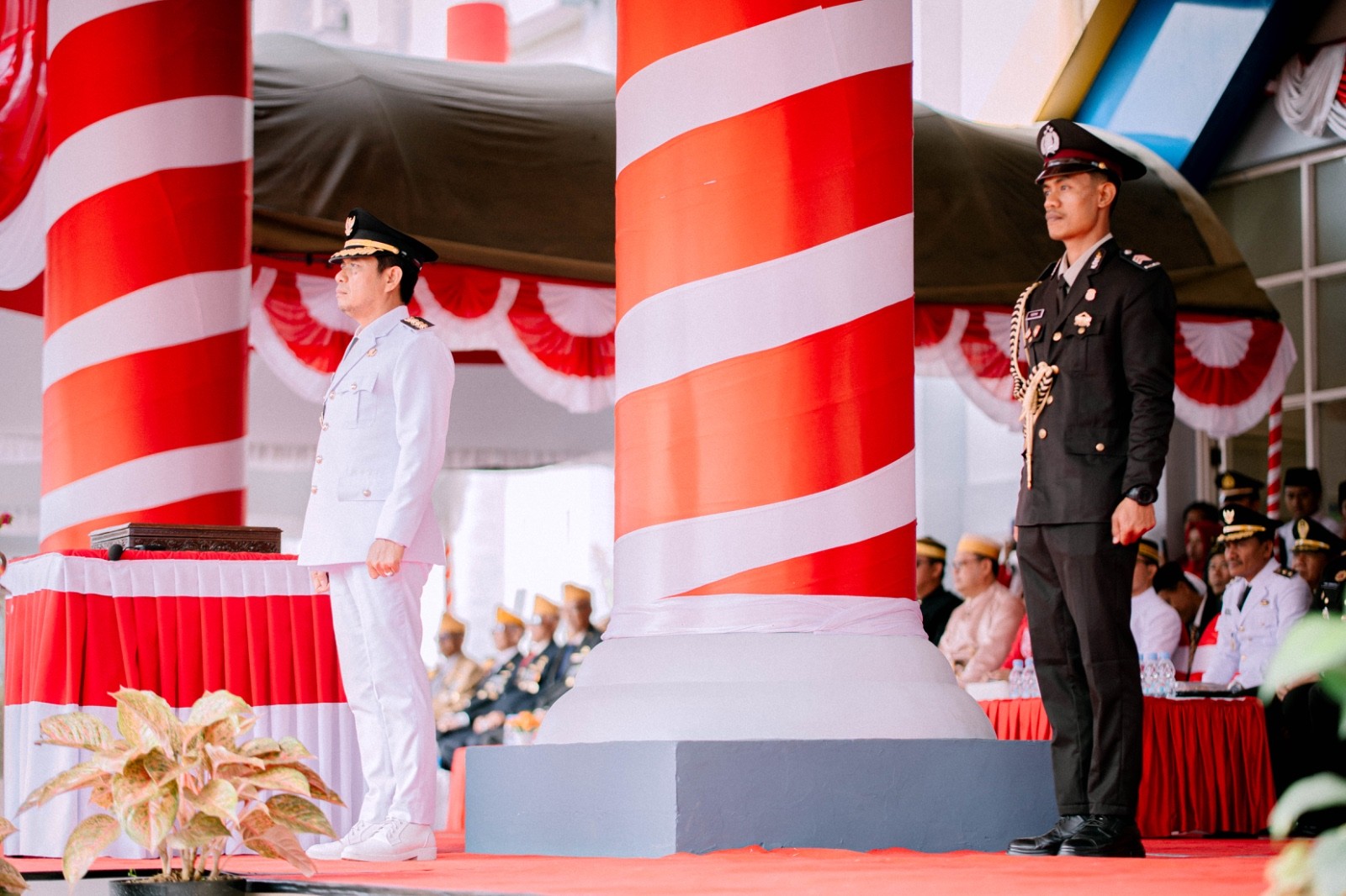 Peringatan Detik-Detik Proklamasi Kemerdekaan RI di Kabupaten Dompu Berlangsung Meriah dan Khidmat