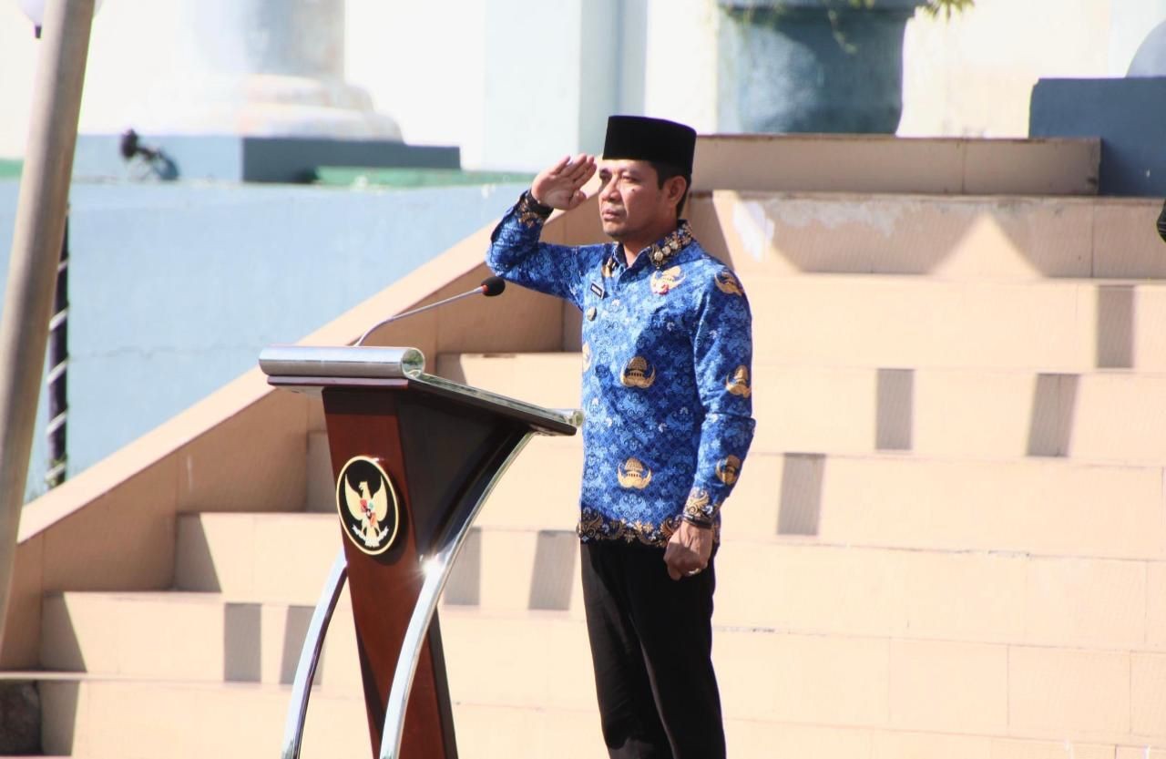 Bupati Dompu Bacakan Sambutan Menpora RI pada Peringatan Hari Sumpah Pemuda Ke-97