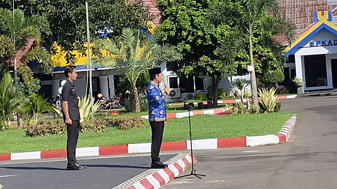 Irup Apel Pagi, Bupati Dompu Soroti Kurangnya TKDD dan Ajak Aparatur Pemerintah Bekerja Keras