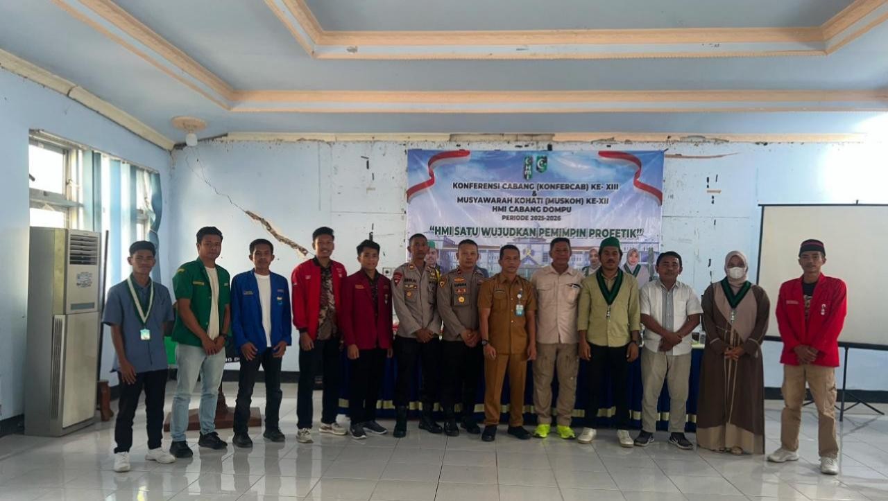 Konfercab XIII dan Muskoh XII HMI Cabang Dompu Jadi Momentum Mencetak Pemimpin Profetik untuk Bangsa