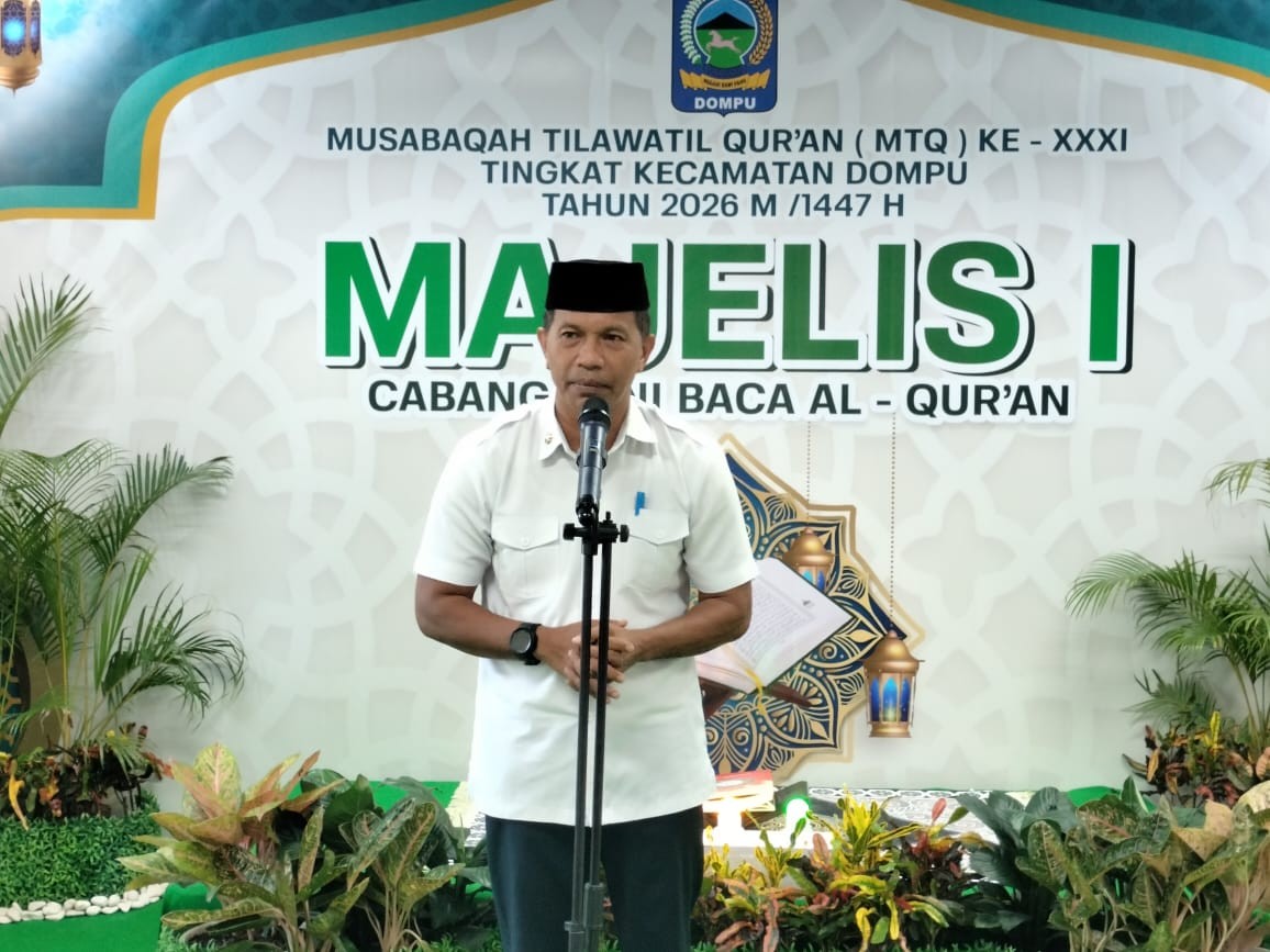 Pembukaan MTQ Ke-31 Tingkat Kecamatan Dompu,  Asisten 1 Ajak Masyarakat Membumikan Al-Quran