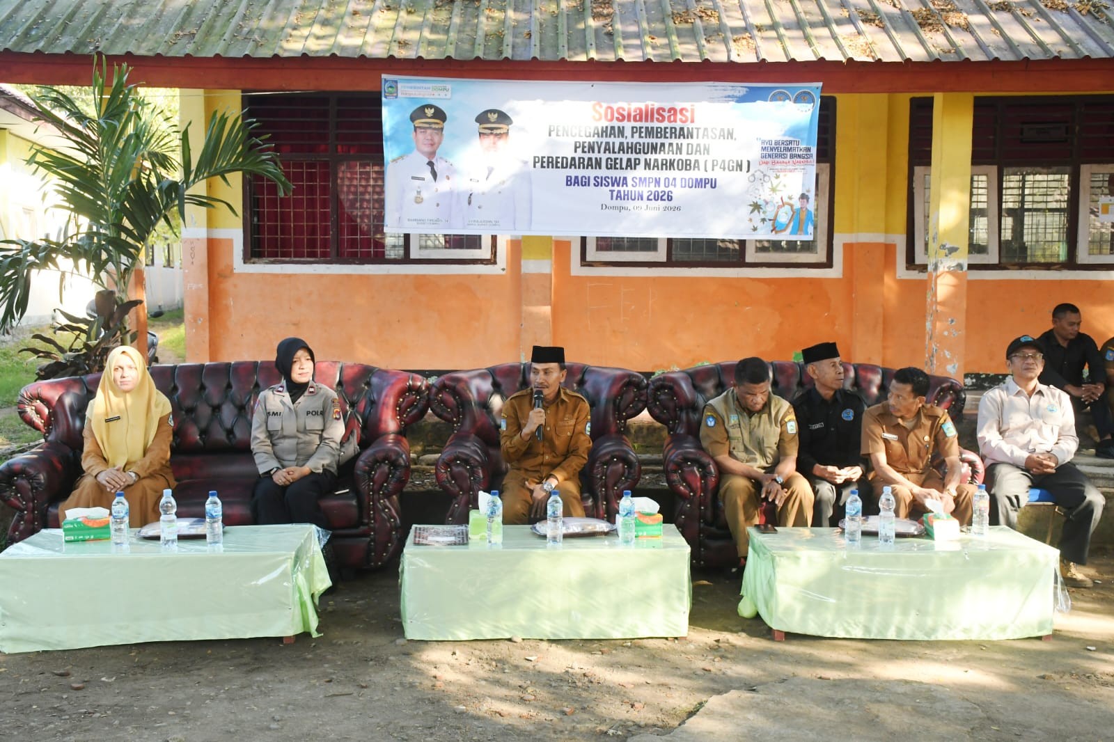 Sosialisasikan P4GN, Wabup Dompu Gelorakan Semangat Kolaboratif Berantas Narkoba