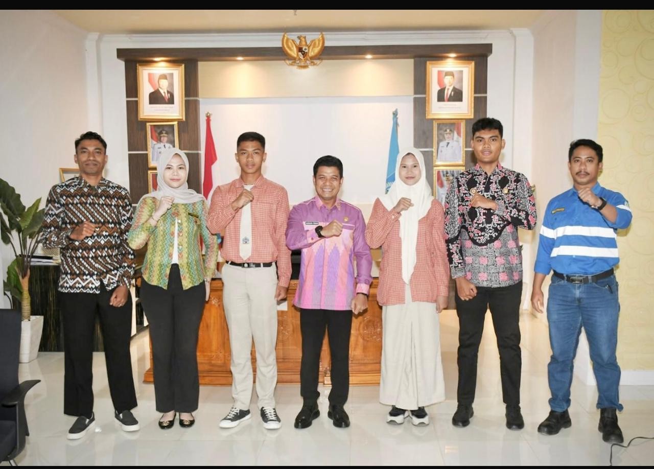 Bupati Dompu Support Peserta Paskibraka NTB: Laksanakan Tugas Dengan Penuh Tanggung Jawab