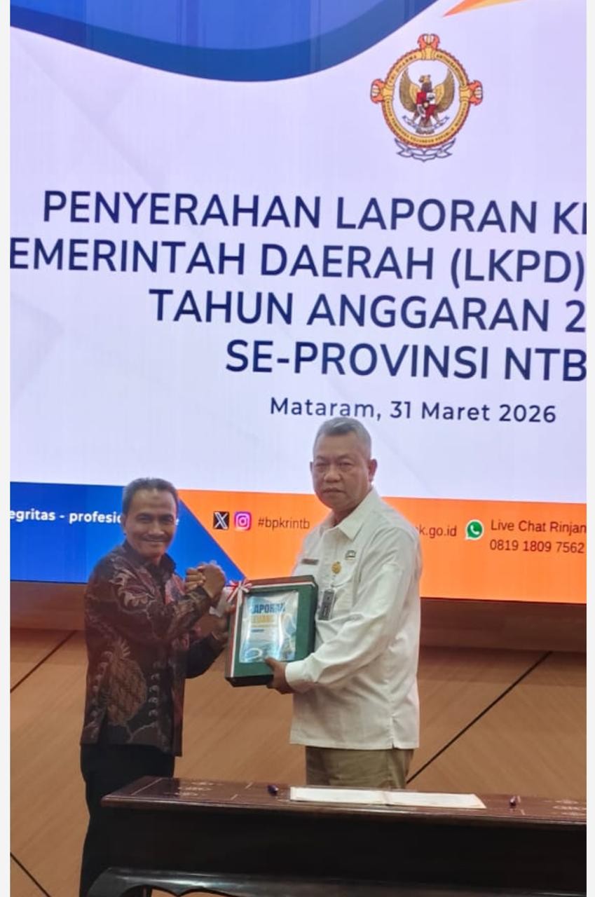 Komit Penggunaan Keuangan Daerah Sesuai Regulasi, Wabup Dompu Sampaikan LKPD Unaudited Tahun 2025