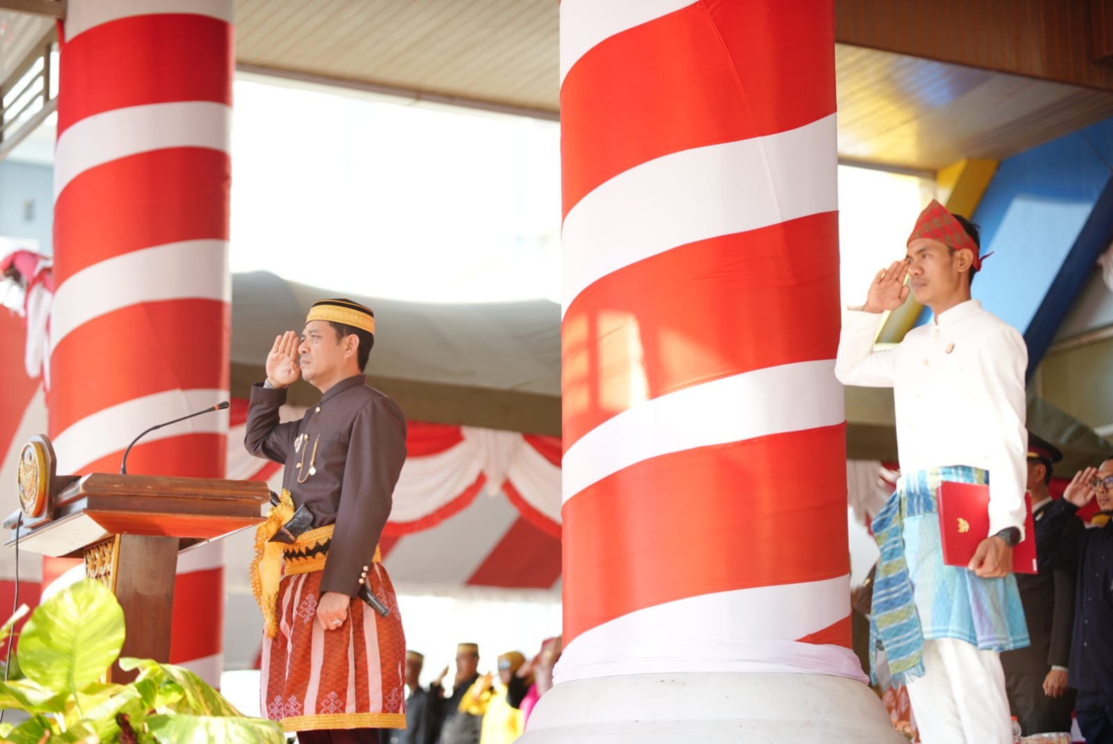 Hardiknas, Bupati Dompu Bacakan Amanat Menteri Pendidikan Dasar dan Menengah RI