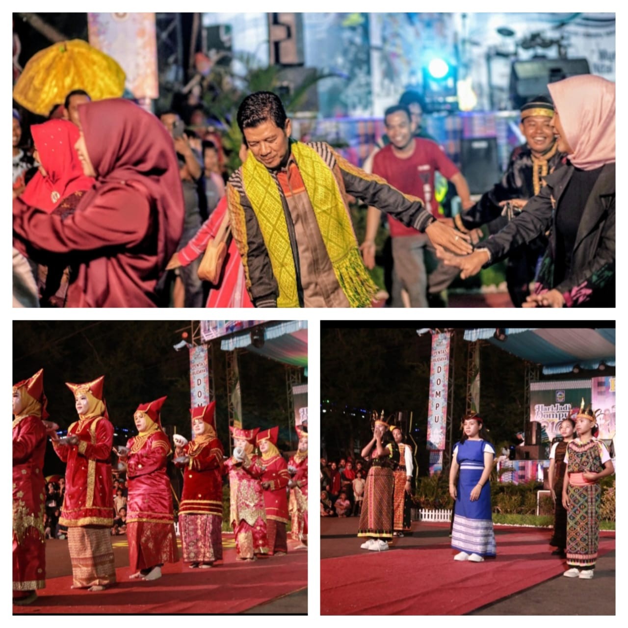 Pentas Seni dan Budaya Jadi Ruang Ekspresi, Warga Perantauan Puji Bupati dan Wabup Dompu