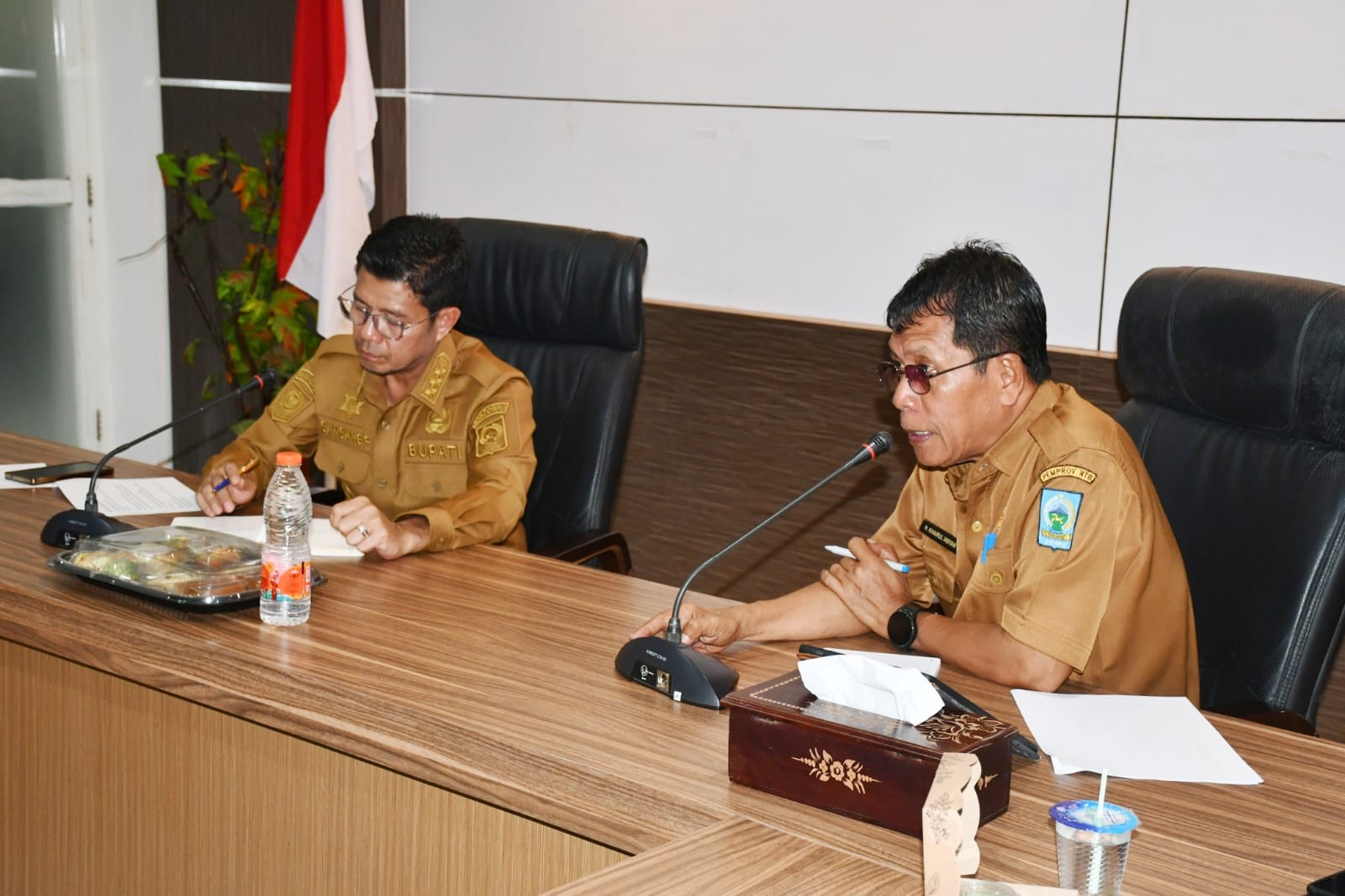 Bupati Dompu Bersama Instansi Terkait Rakor Penyerapan Gabah & Jagung, Terbuka Peluang Dapatkan MRMP