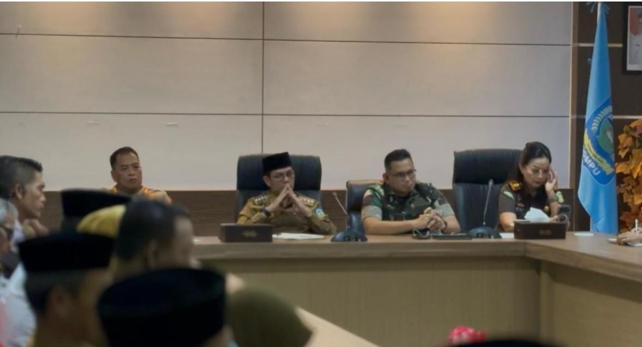 Persiapan Hari Raya Idul Fitri Tahun 1447 H/2026 M, Bupati Dompu Gelar Rapat Koordinasi