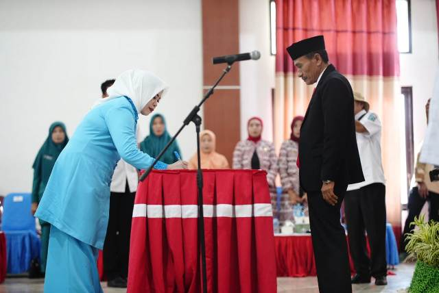 Wakil Bupati Lantik Pengurus GOW Periode 2025-2030