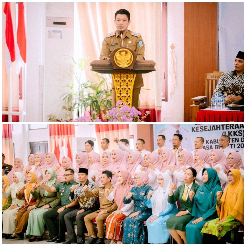 Bupati Dompu Lantik Pengurus LKKS Periode 2025-2030